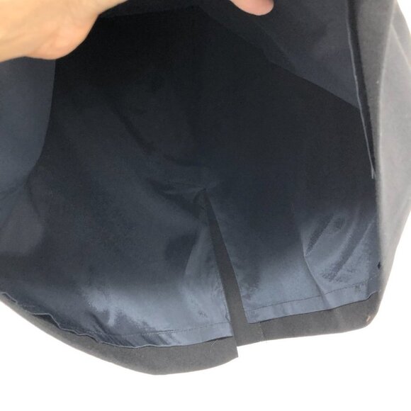 Calvin Klein Black Gold buttoned Knee Length Pencil Skirt size 12 - Picture 9 of 14